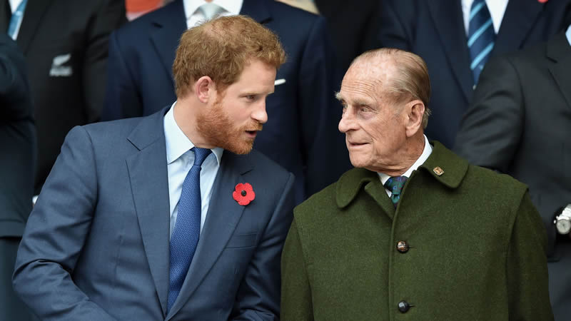 Prince Harry missing Prince Philip