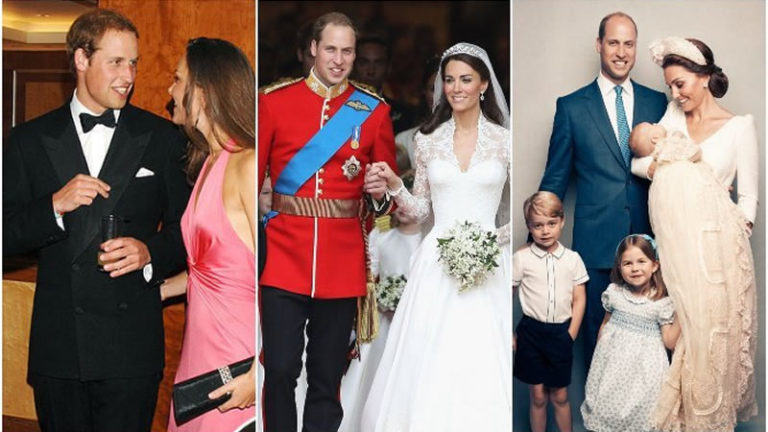 Ten years of Cambridges: Kate and William soaring popularity