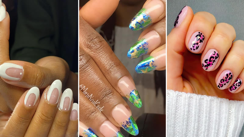 Woman spends lockdown paintings on her nails