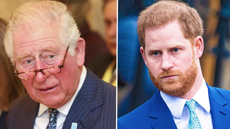 Prince Charles claims Harry