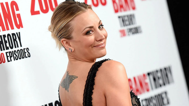 Kaley Cuoco complains about bed scenes - The Fashion Central