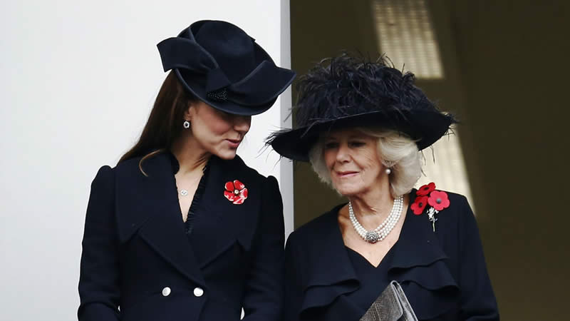 Princess Kate and Queen Camilla