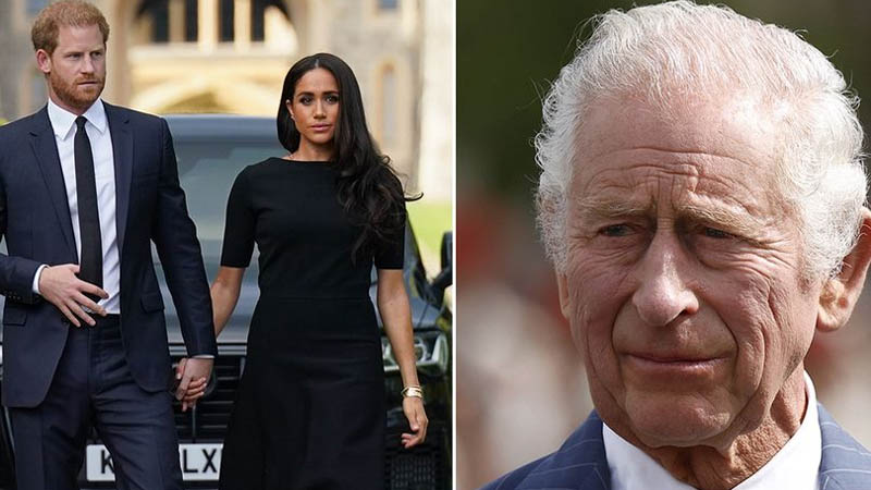 Meghan, Harry and Charles