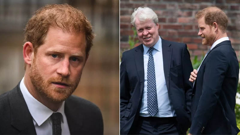 Prince Harry and Earl Spencer