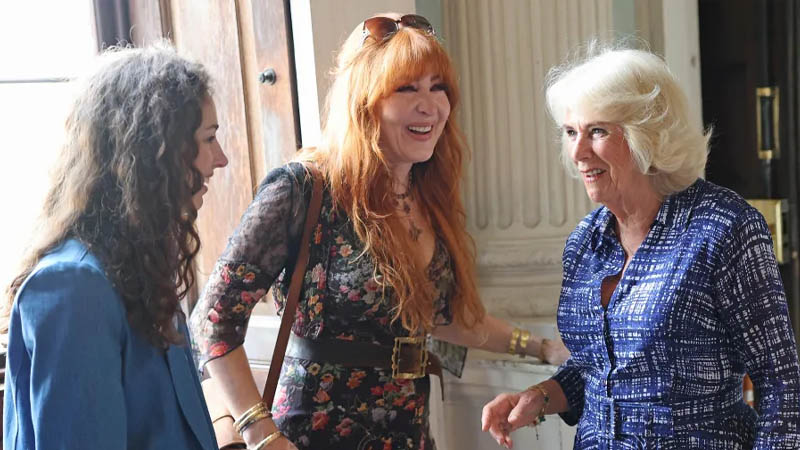 Rose Cholmondeley, Charlotte Tilbury and Queen Camilla