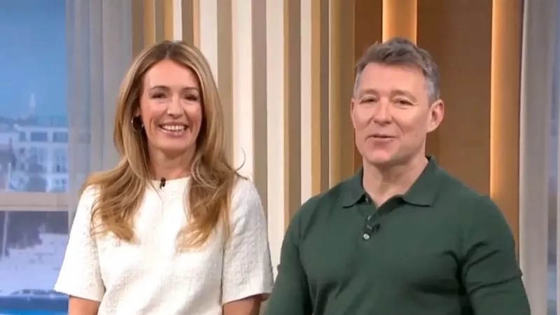 Cat Deeley and Ben Sheppard on This Morning