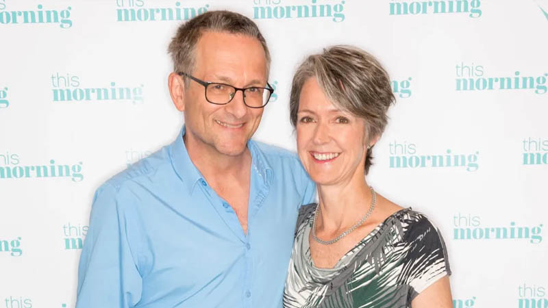 Dr Michael Mosley and his Wife