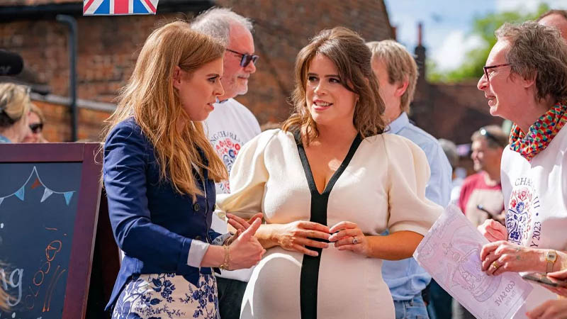 Princess Beatrice and Princess Eugenie