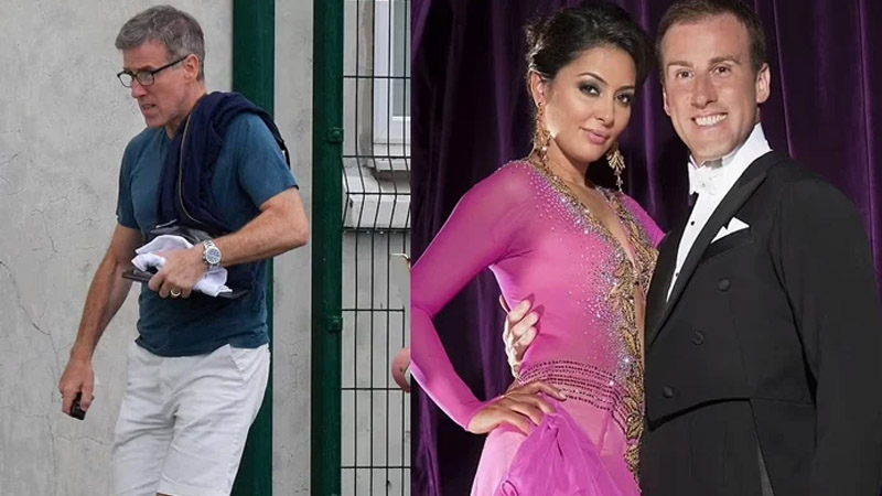 Laila Rouass and Anton Du Beke