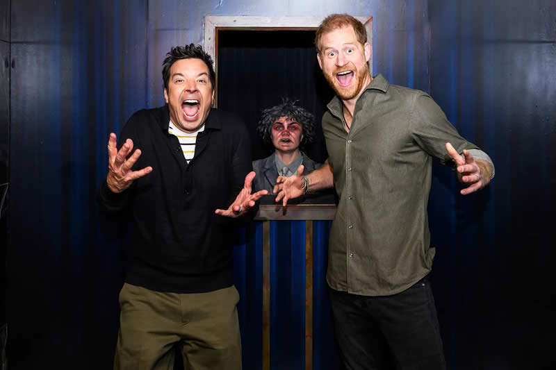 Jimmy Fallon and Prince Harry