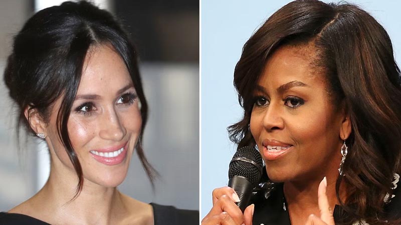 Michelle Obama and Meghan Markle