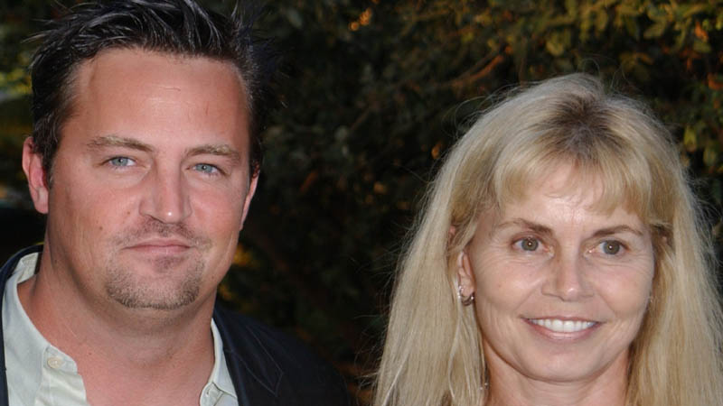 Matthew Perry and his mother Suzanne Morrison