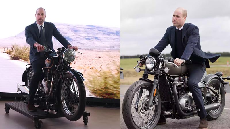 Prince William Reflects on Giving Up Motorbiking