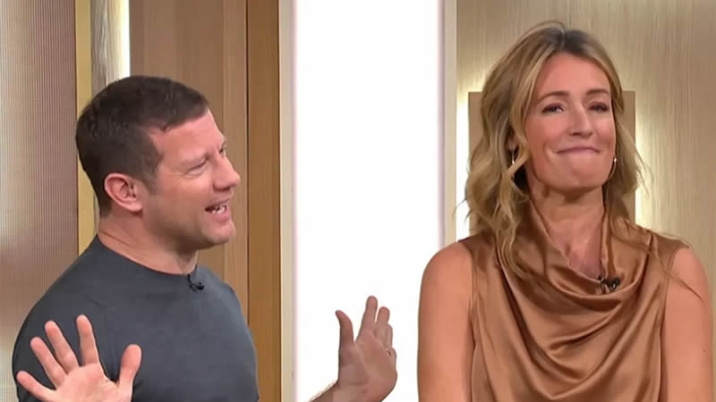 cat deeley and Dermot OLeary