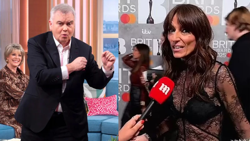 Eamonn Holmes Left ‘Embarrassed’ After Slamming Davina McCall’s ‘Disgraceful’ See-Through BRITs Dress