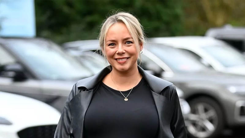 Sacha Parkinson melts hearts as she shares first baby photos and name reveal