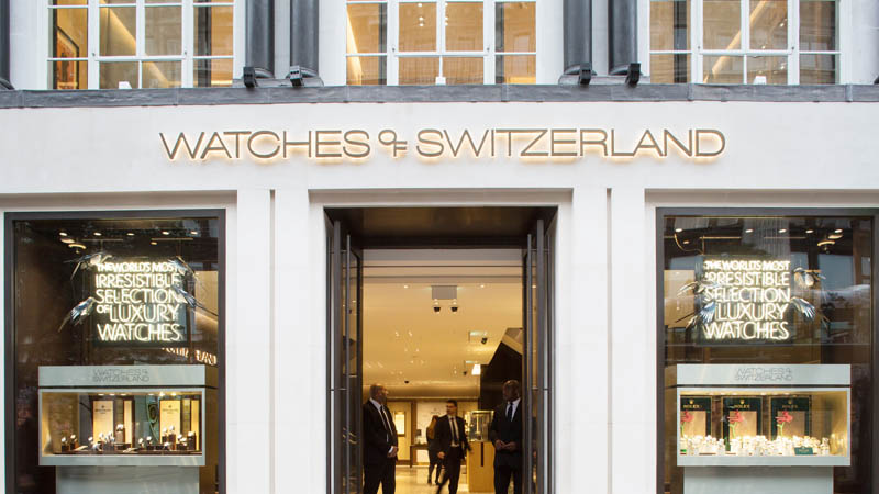 Watches of Switzerland to shut 16 stores across UK despite luxury boom