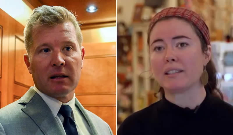 Senator Tim Sheehy and Haley McKnight