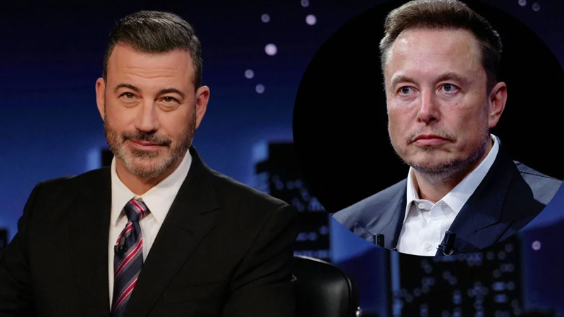 Jimmy Kimmel Criticizes Elon Musk Over Time’s AI Person of the Year Honor
