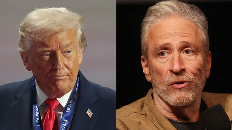 Jon Stewart and Trump