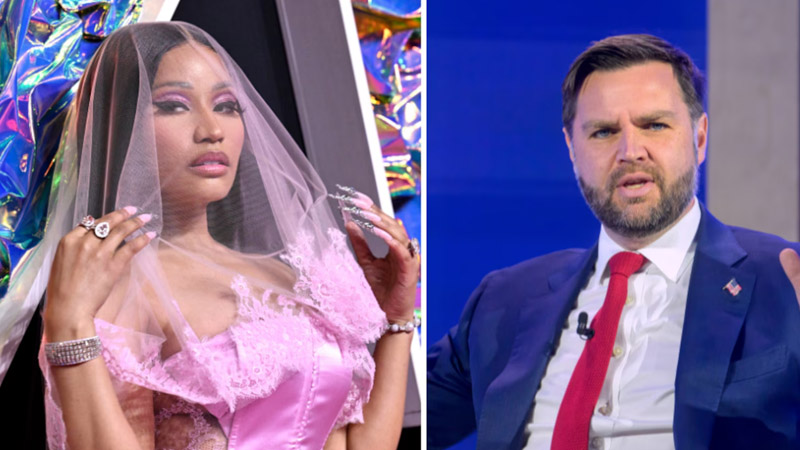 Nicki Minaj and jd vance