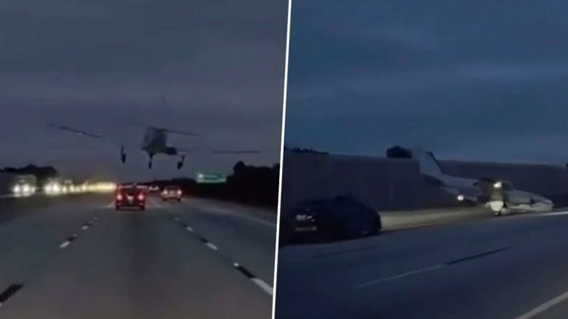 Plane Crashing Into Car