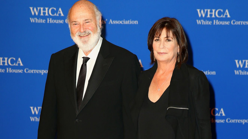 Rob Reiber and Michele Singer Reiner attends the 2018 White House