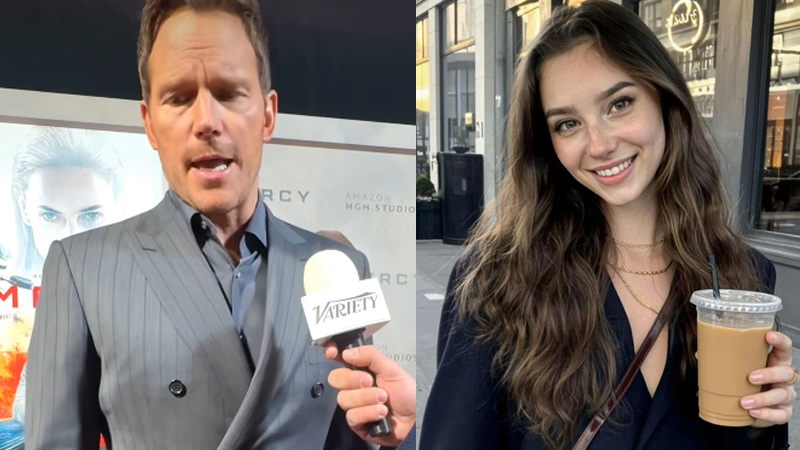 Chris Pratt and tilly norwood