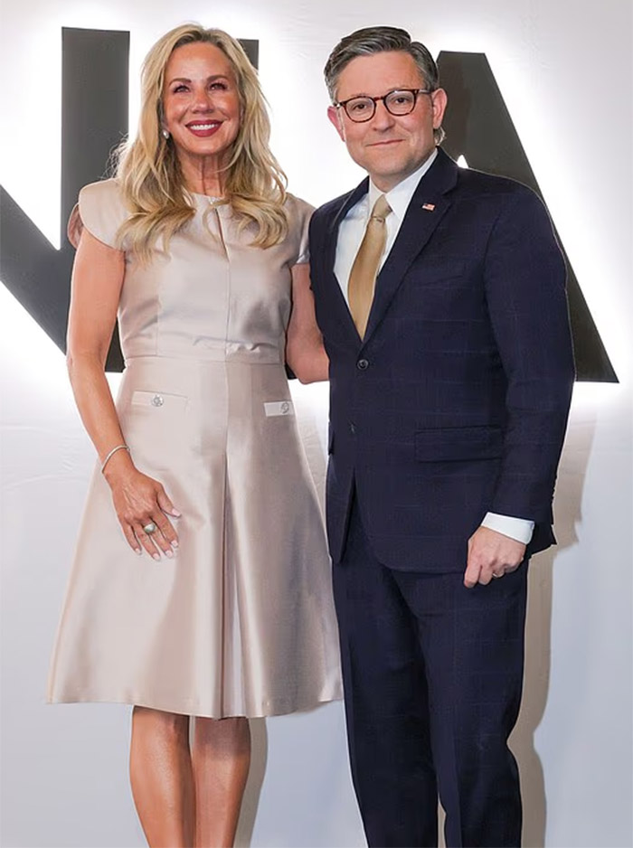 Mike Johnson and his wife Kelly