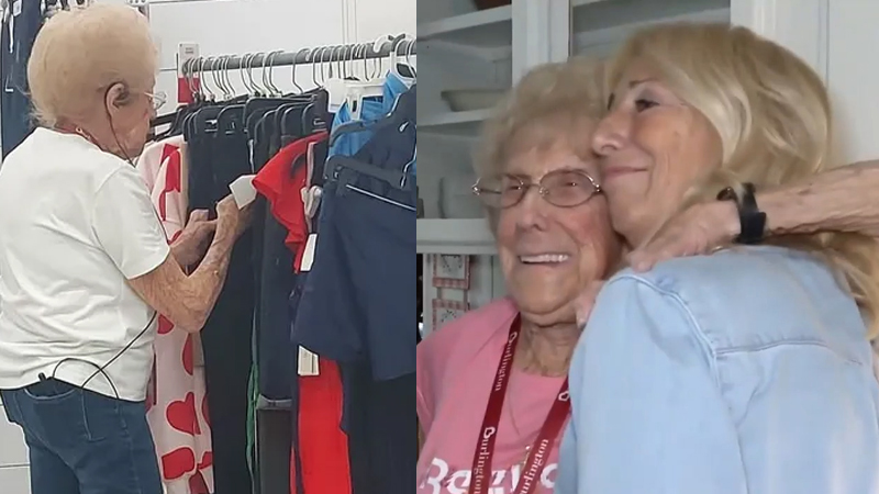 “Why is a 92-year-old woman working?”: Stranger’s kindness changes the life of an elderly Burlington employee