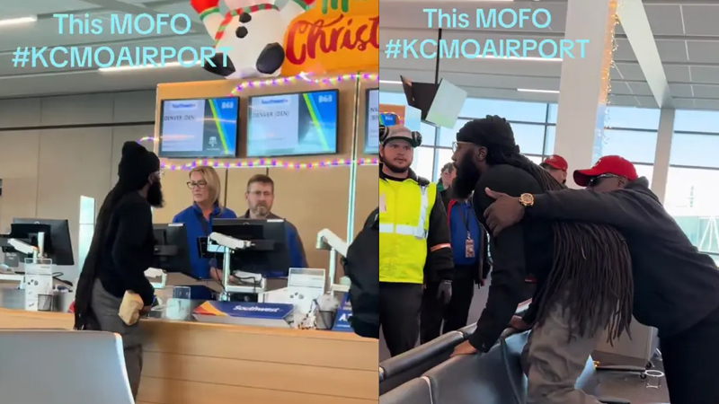 The passenger placed