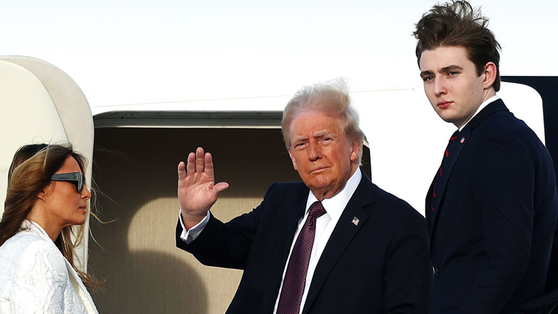 barron trump and melania