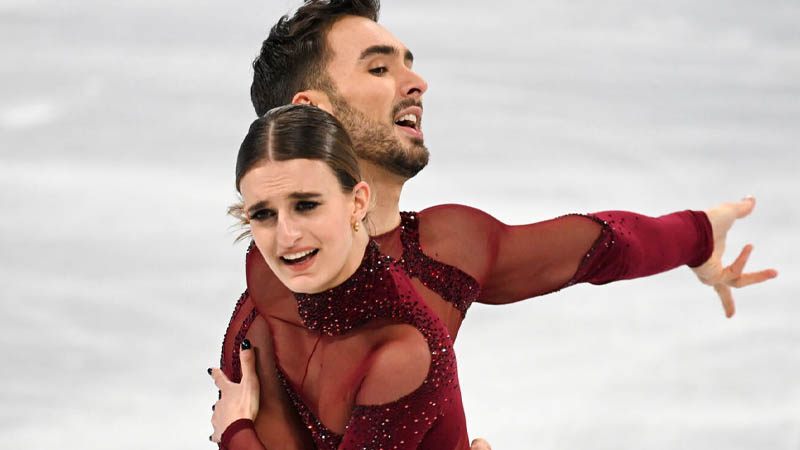 champ Papadakis and Guillaume Cizeron