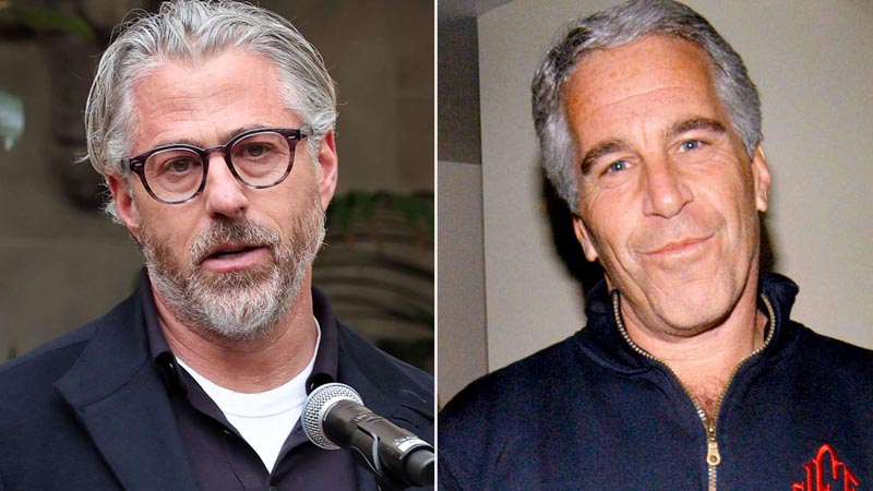 Casey Wasserman with Epstein