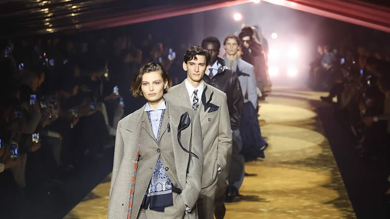 hugo boss fashion show